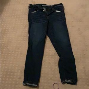 Dark blue skinny jeans